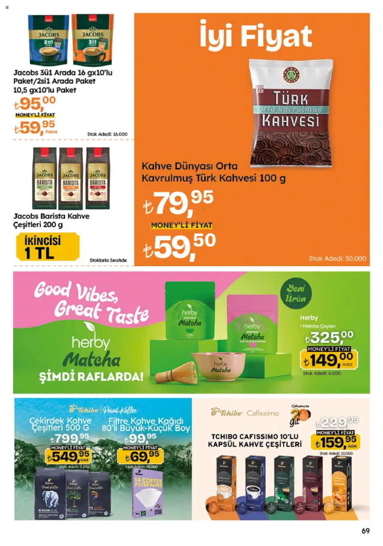 Migros Katalog - Migroskop - 11.09.2025 tarihinden itibaren geçerlidir | Sayfa: 69 | Ürünler: Kahve