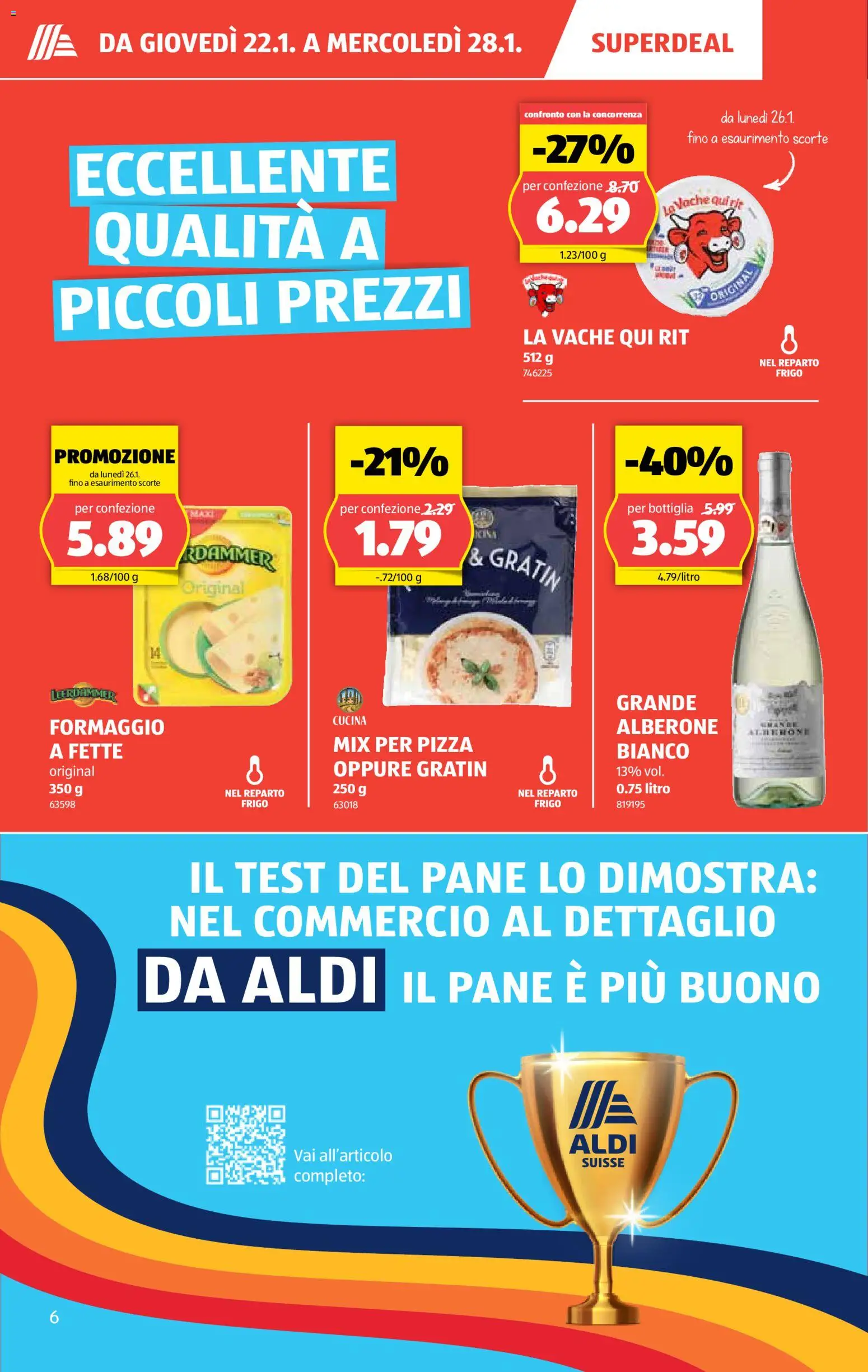 Aldi Aktionen IT – gültig ab 22.01.2026 | Seite: 7 | Produkte: Pane, Pizza