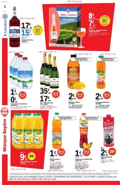 E.Leclerc - Prévisualisation de ADRIEN CHAMPAUD VIN ROSÉ, Vin rosé de l'Union Européenne, 11.00% vol. 5 L. valide à partir de 03.02.2026 | Page: 8