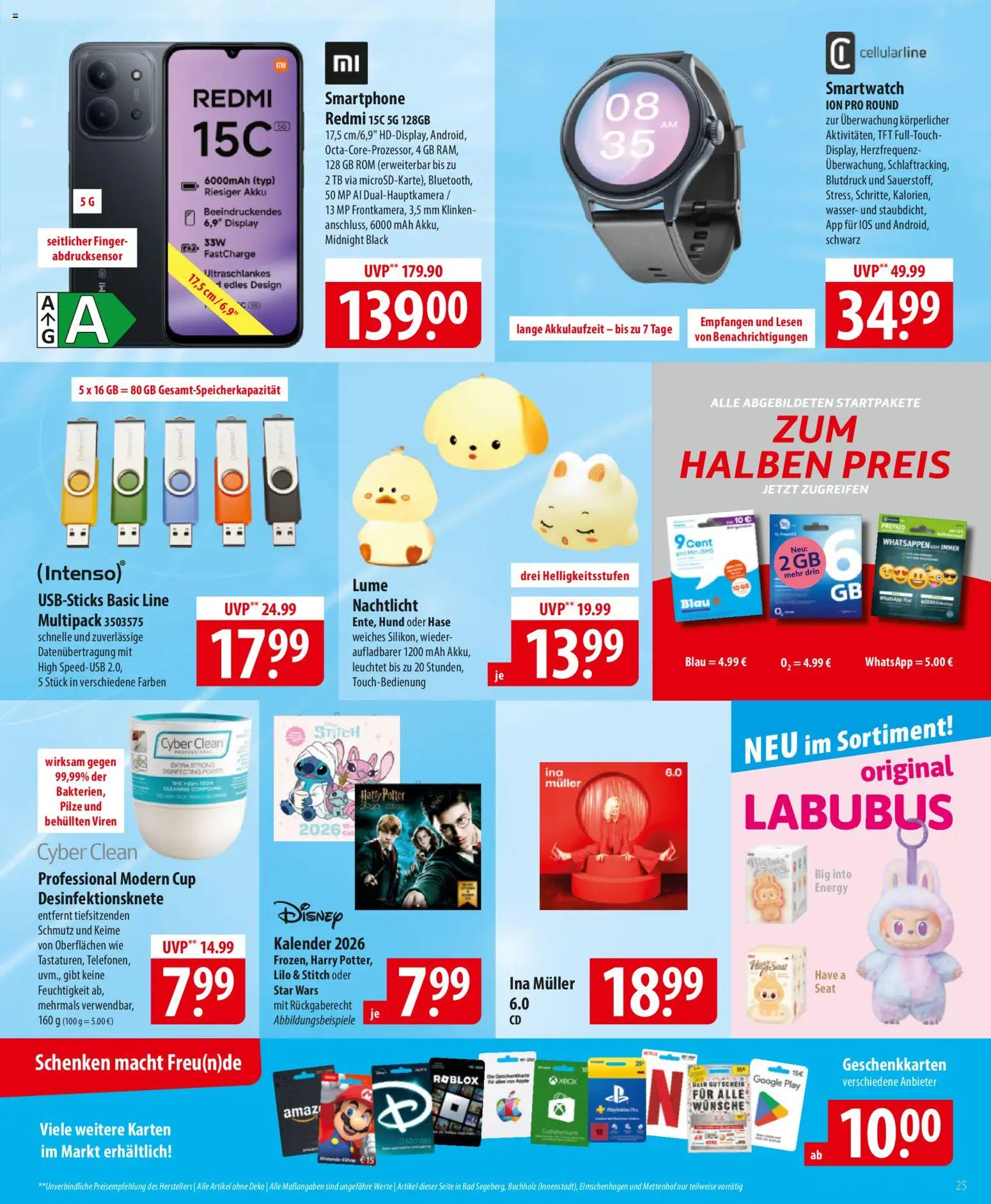 Famila Prospekt 	 – gültig ab 17.11.2025 | Seite: 25 | Produkte: Xbox, Energy, Bad, Apple