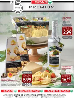 Spar Premium ab 30.10.2025 gültig