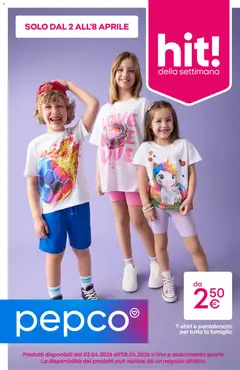 Anteprima del volantino Pepco volantino valido a partire dal 02.04.2026