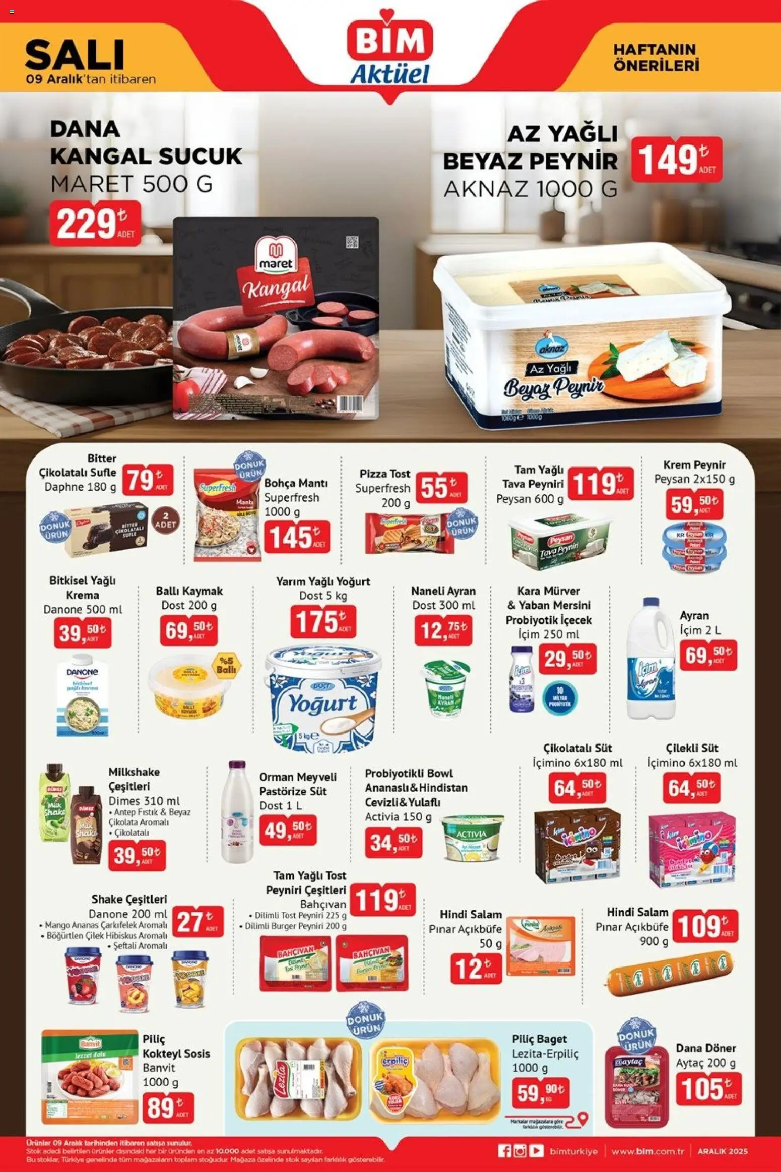 BİM Katalog - 09.12.2025 tarihinden itibaren geçerlidir | Sayfa: 1