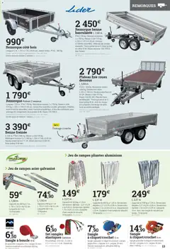 Espace Emeraude - Prévisualisation de Espace Emeraude Catalogue spécial motoculture - 2026 valide à partir de 25.02.2026 | Page: 13 | Produits: Plateau, Remorque, Poignées, Collier
