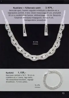 Katalógus Betly - Tiara - amely érvényes a következő dátumtól: 03.10.2025 | Oldal: 13 | Termékek: Karkötő