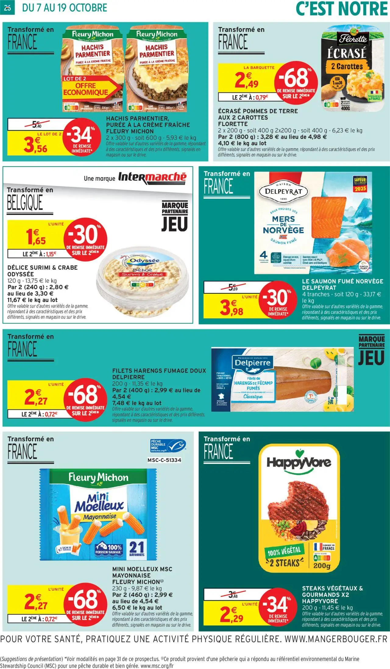 {H1} | Page: 26 | Produits: Mayonnaise, Poisson, Crème fraiche, Pommes de terre