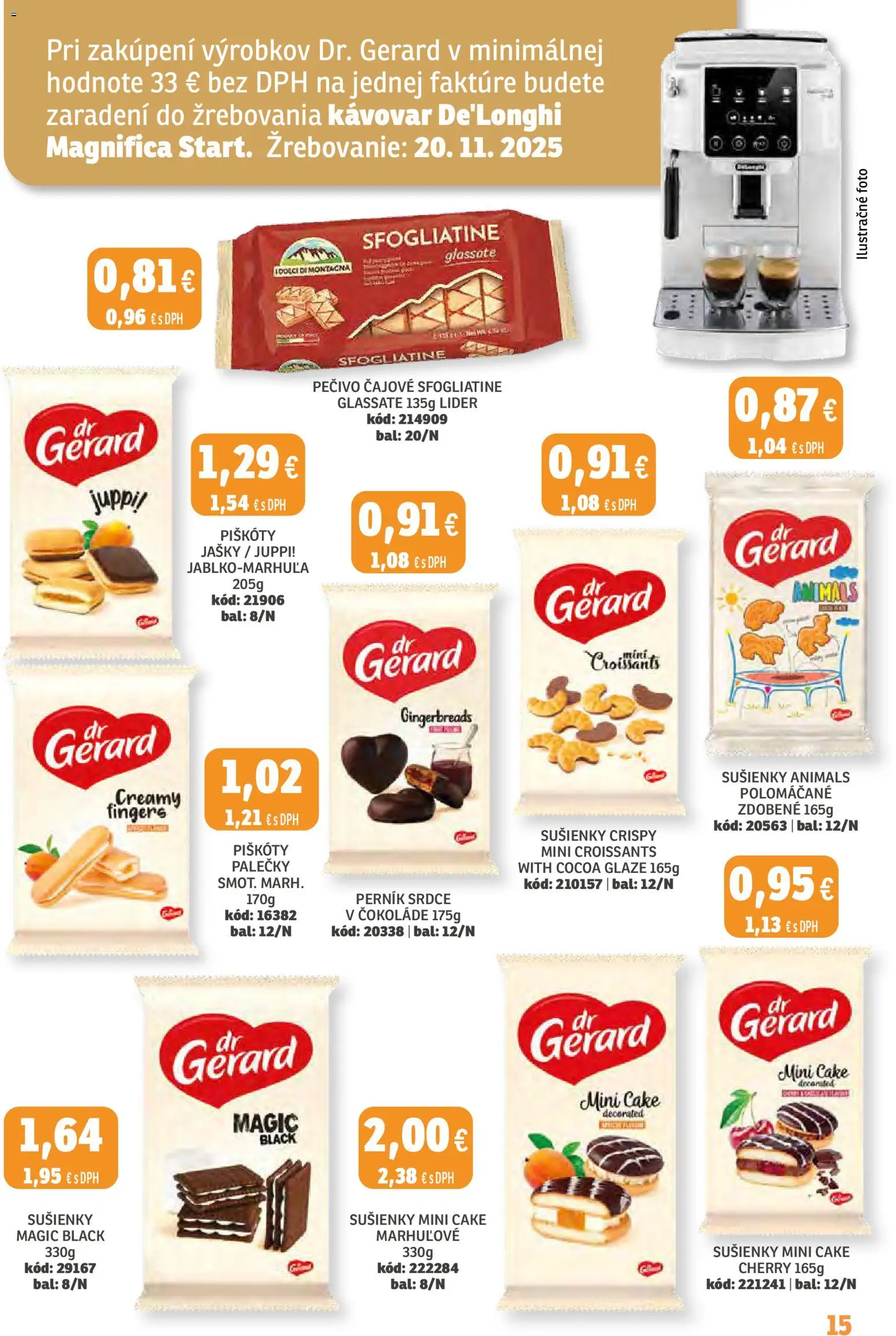 Nové Labaš akcie – leták je platný od 31.10.2025 | Strana: 15 | Produkty: Kávovar