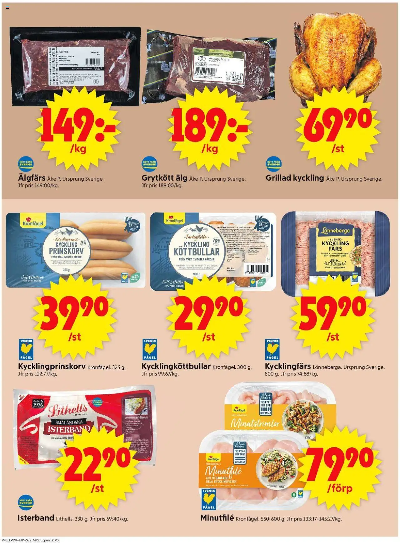 ICA Supermarket reklamblad aktuell från 20.10.2025 | Sida: 16