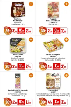 Coccinelle - Prévisualisation de Coccinelle catalogue valide à partir de 11.03.2026 | Page: 12 | Produits: Salade, Sandwich, Crème fraiche, Pâtes