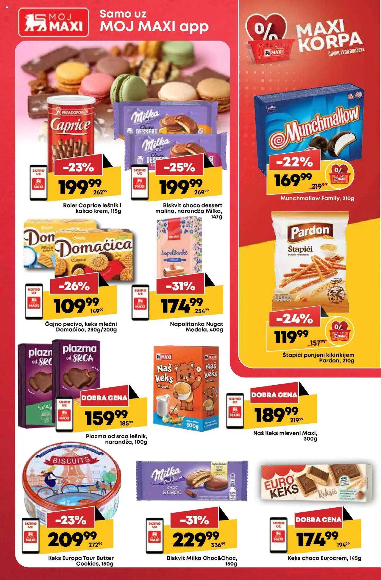 Tempo katalog - važi od 07.08.2025 | Strana: 26 | Proizvode: Milka, Munchmallow, Lešnik, Napolitanke