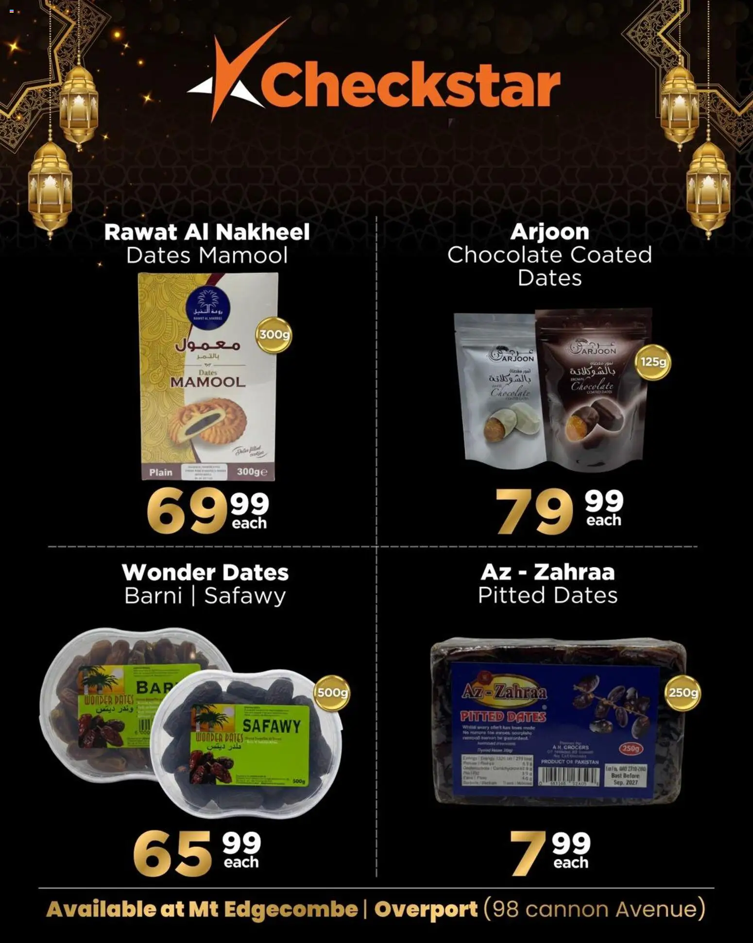 New Check Star catalogue – valid from 19.02.2026 | Page: 2 | Products: Dates, Chocolate