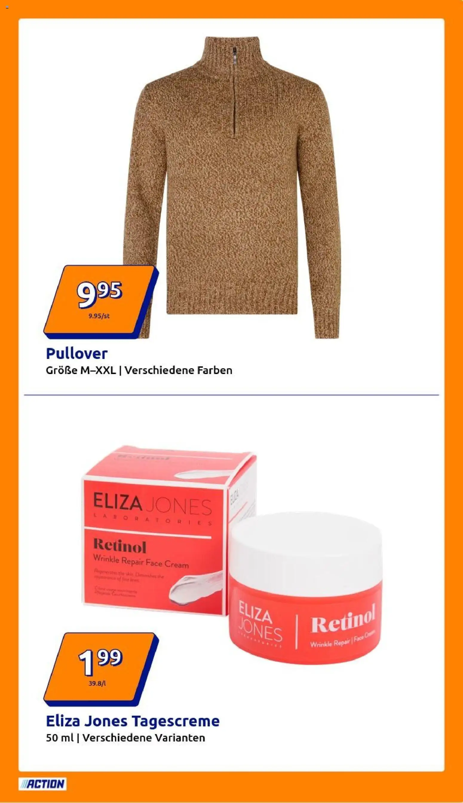Action Prospekt – gültig ab 12.11.2025 | Seite: 5 | Produkte: Pullover, Tagescreme