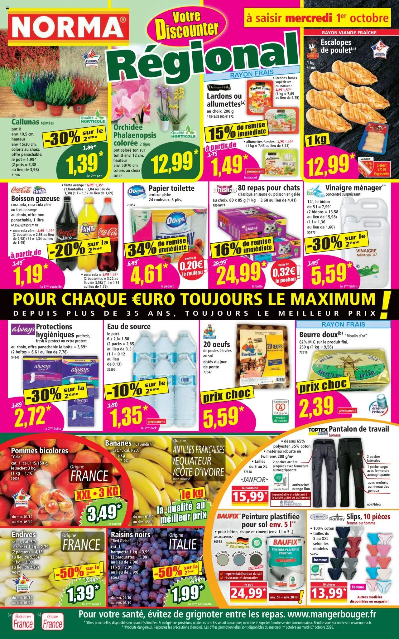  | Page: 1 | Produits: Coton, Lardons, Rouleau, Viande