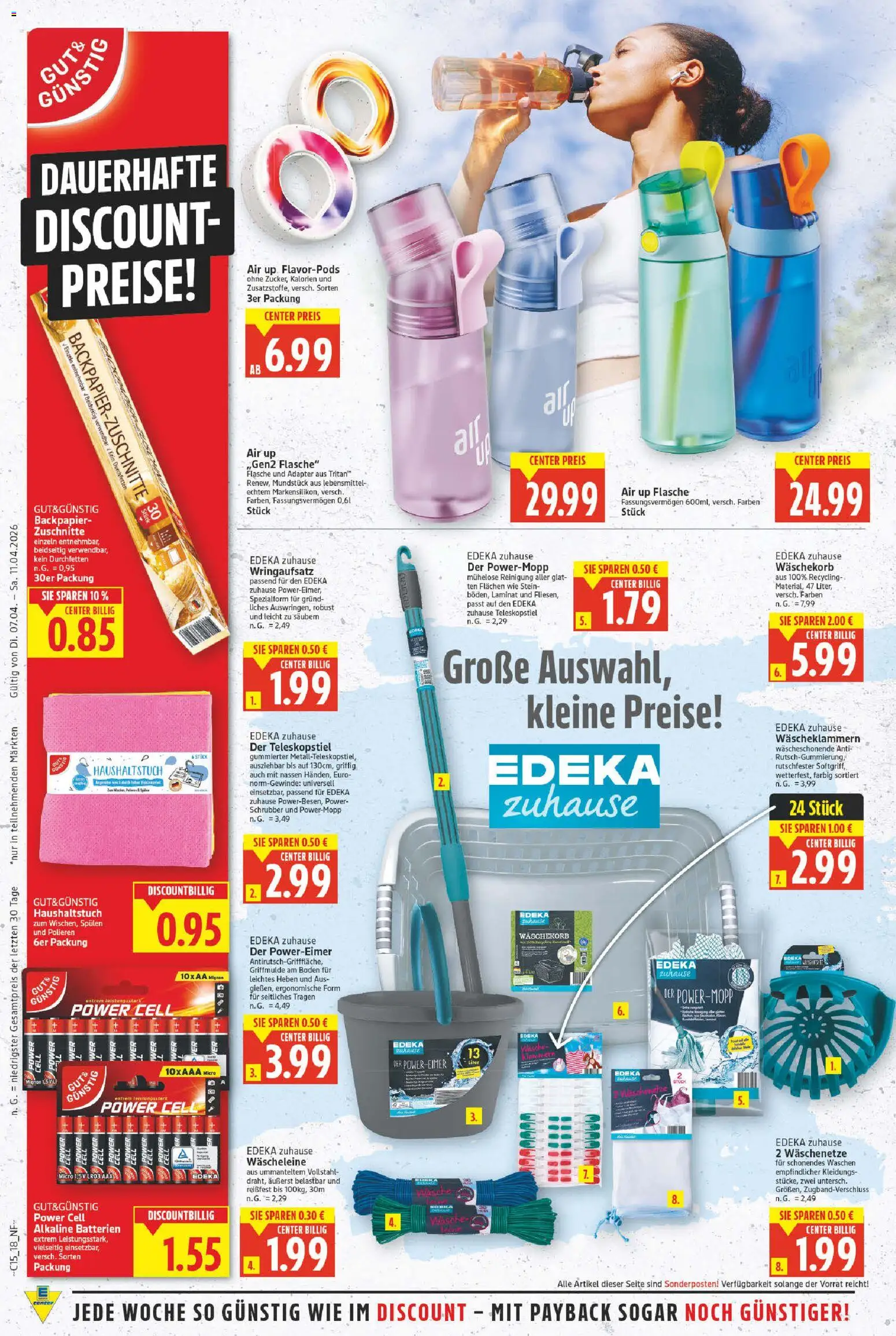 E center Prospekt 	 – gültig ab 07.04.2026 | Seite: 21 | Produkte: Adapter, Batterien
