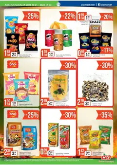 ČIA MARKET leidinys galioja nuo 21.10.2025 | Puslapis: 13 | Prekių: Riešutai, Paprika, Traškučiai