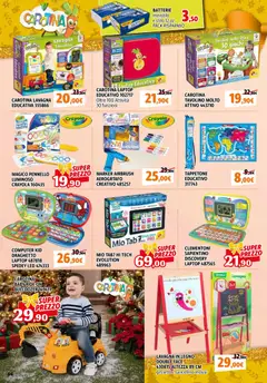 Anteprima del volantino Orizzonte Giocattoli catalogo valido a partire dal 27.11.2025 | Pagina: 34 | Prodotti: Laptop, Computer, Pennello, Batterie
