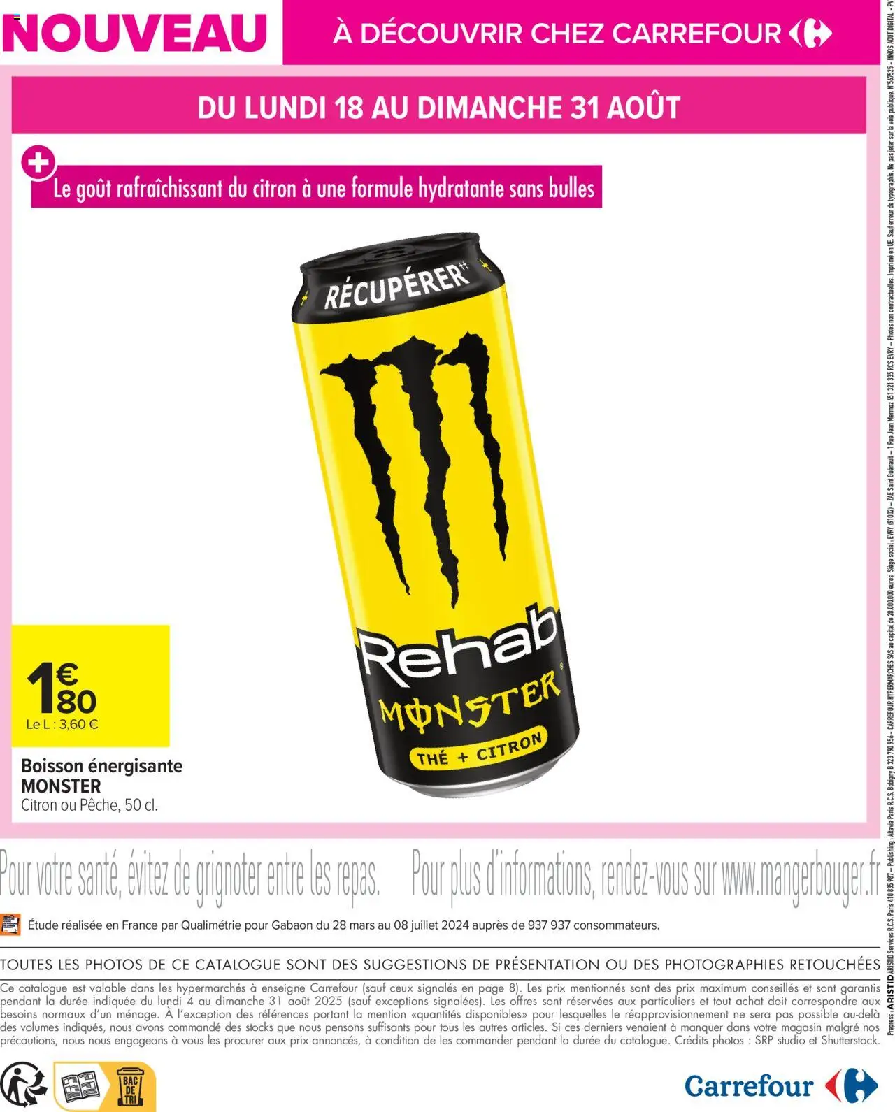  | Page: 8 | Produits: Citron, Boisson énergisante, Thé
