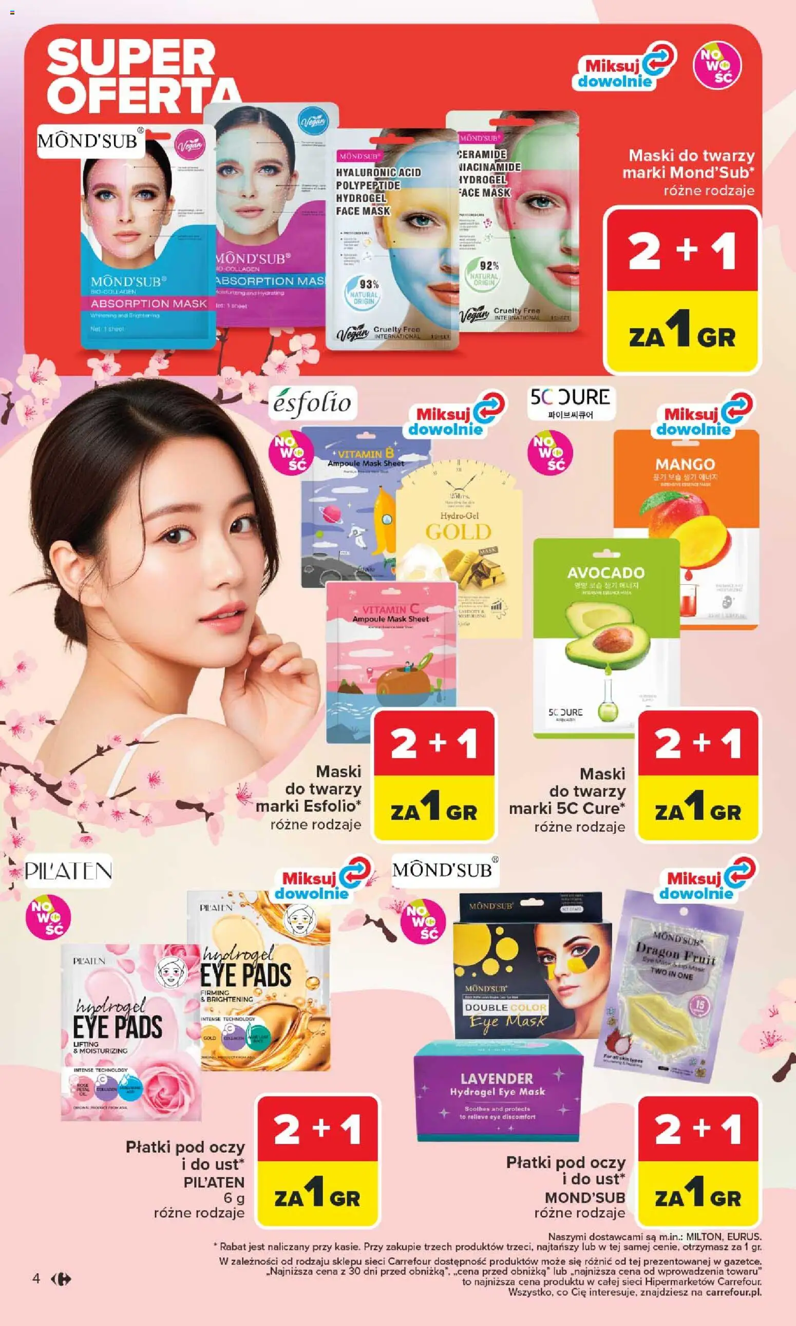 Carrefour gazetka - Wiosna Inspiruje od 02.03.2026 | Strona: 4 | Produkty: Mango, Płatki