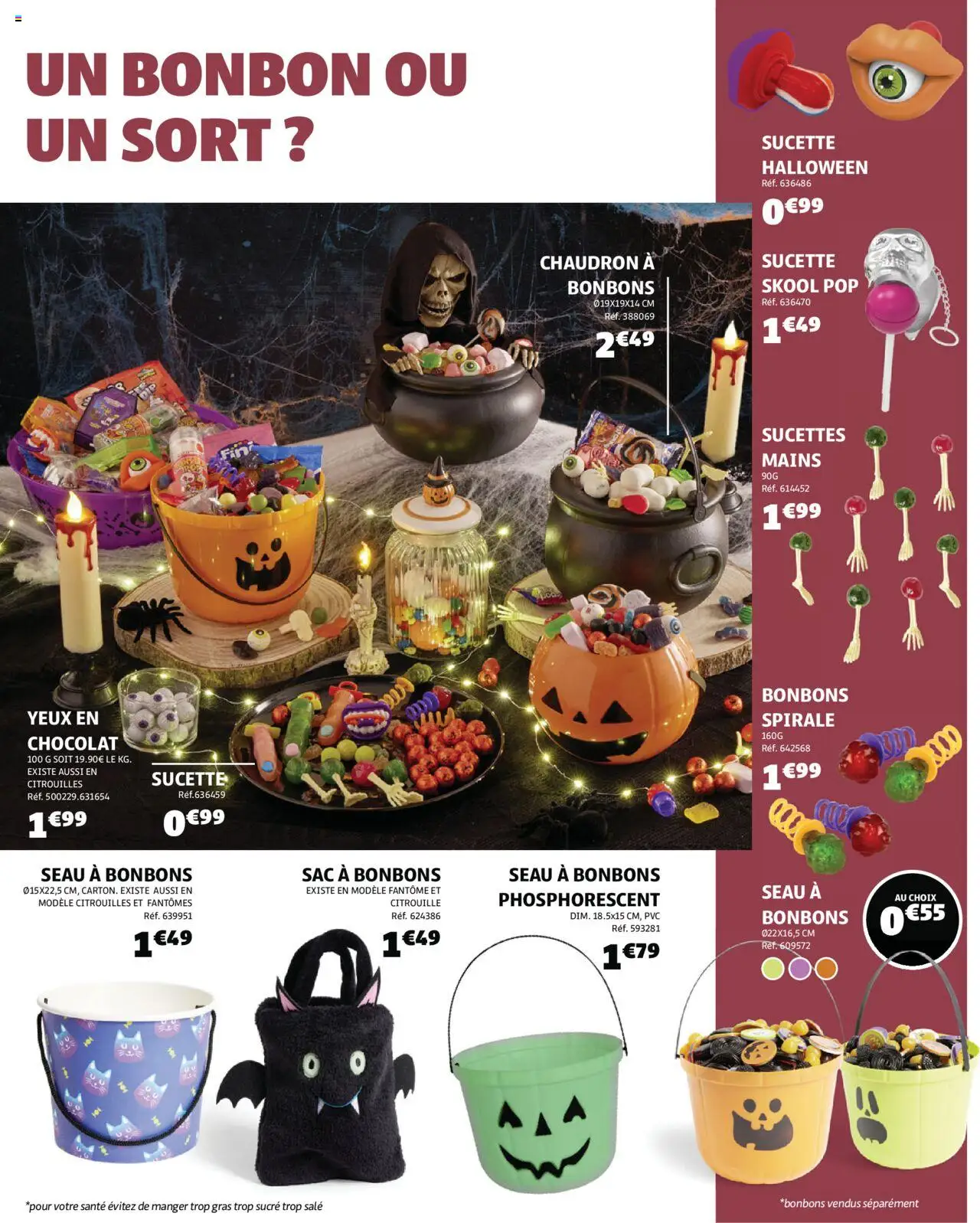 {H1} | Page: 10 | Produits: Sac, Citrouille, Chocolat, Bonbons