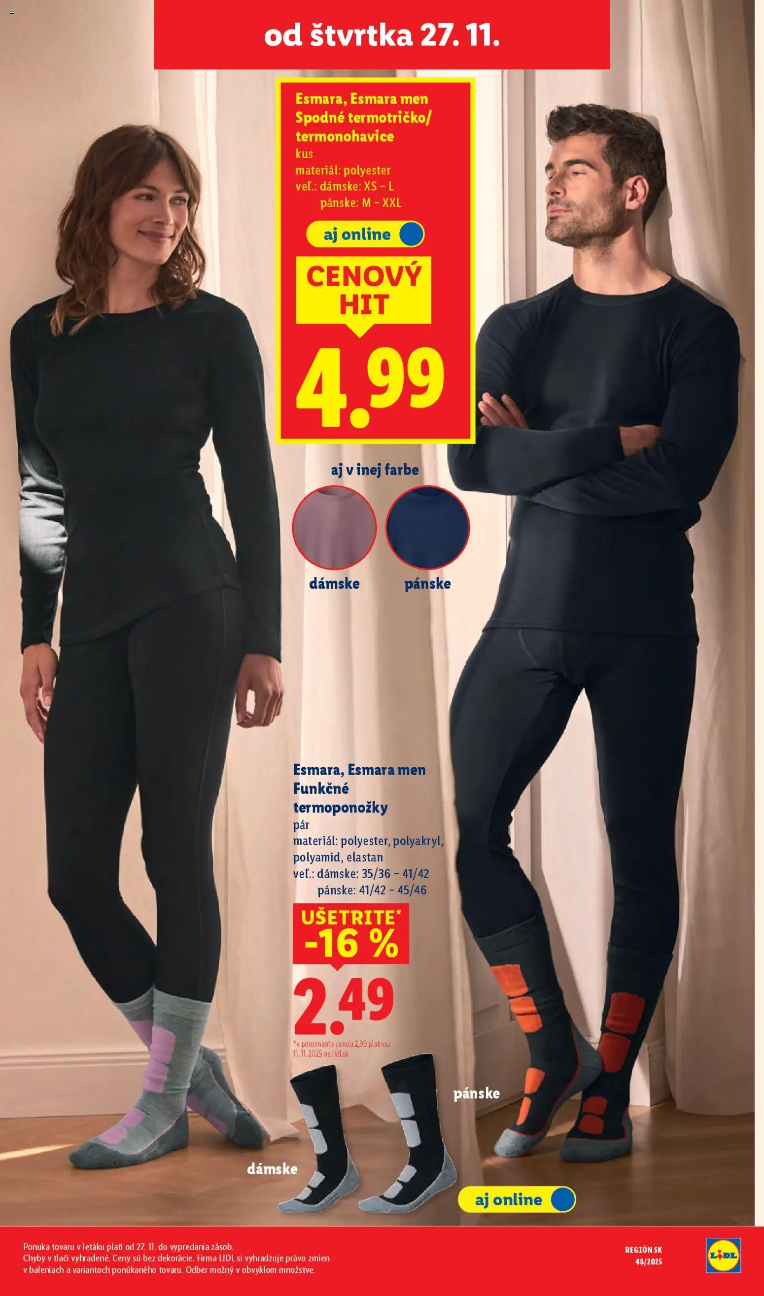 Nové Lidl akcie – leták je platný od 27.11.2025 | Strana: 35