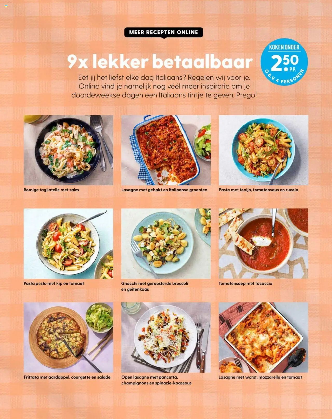  | Pagina: 30 | Producten: Tomaat, Pasta, Salade, Mozzarella