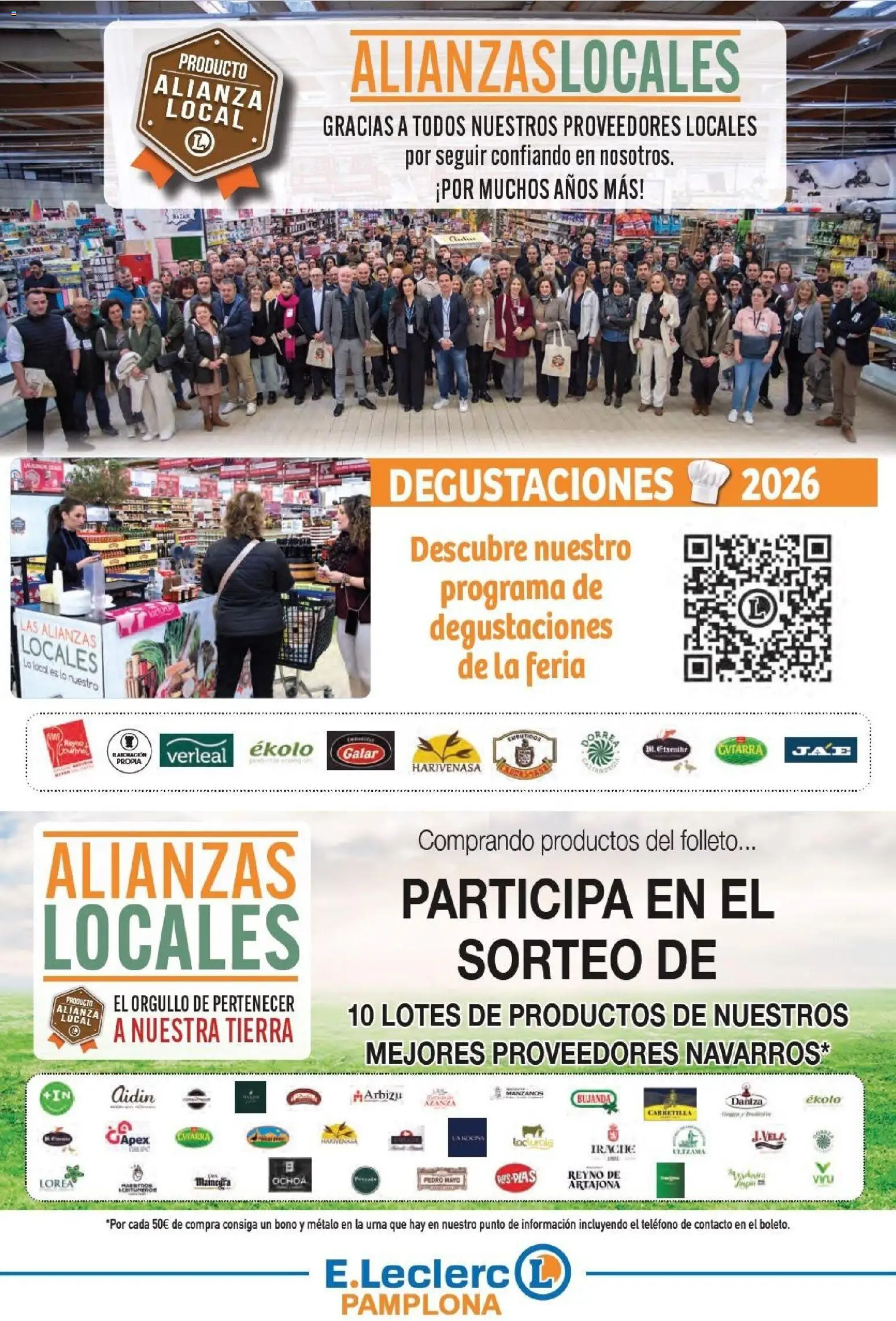 E.Leclerc - Alianz Locales │ válido desde el 25.02.2026 | Página: 64 | Productos: Teléfono, Vela