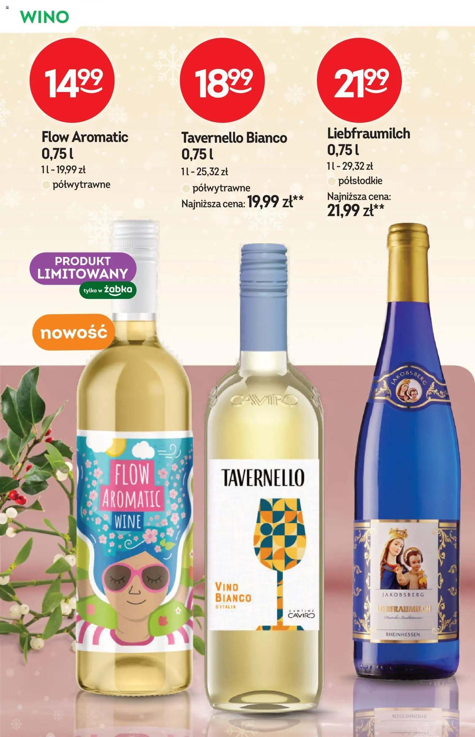 Żabka Gazetka - Katalog win od 10.12.2025 | Strona: 16 | Produkty: Wino