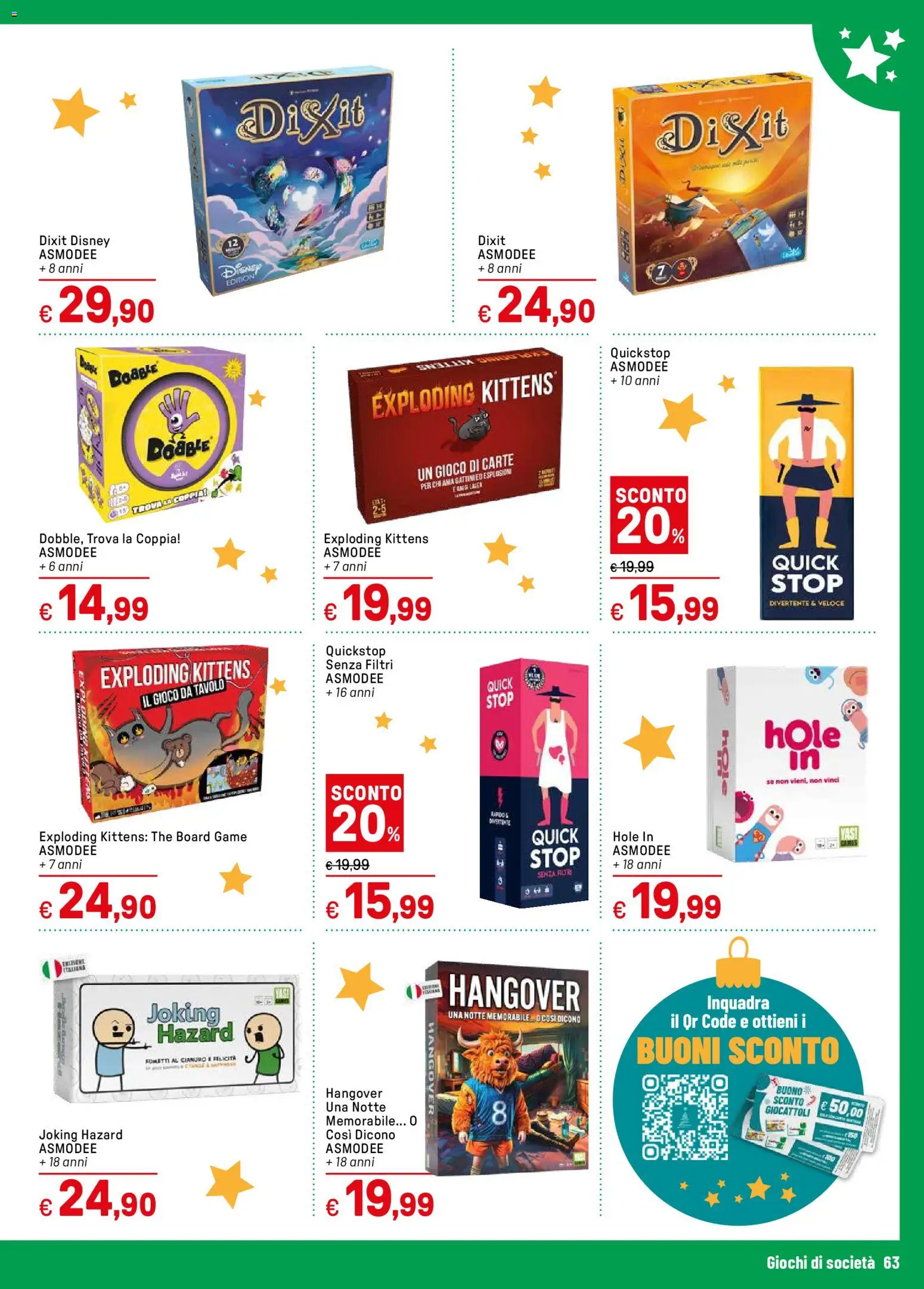 Volantino Iper del 05.11.2025 | Pagina: 63 | Prodotti: The, Gioco, Tavolo