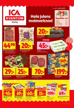 ICA Kvantum - Hörby - Förhandsvisning av reklamblad från butik ICA Kvantum aktuell från 22.12.2025