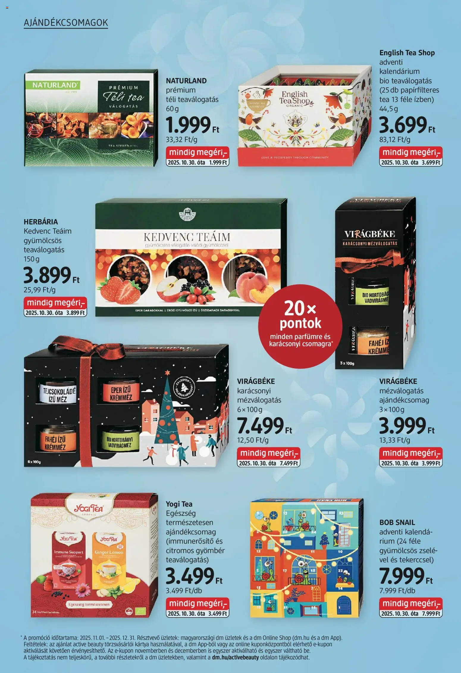 DM Drogerie Markt akciós ujság - amely érvényes a következő dátumtól: 30.10.2025 | Oldal: 26 | Termékek: Gyümölcs, Gyömbér, Tea, Eper
