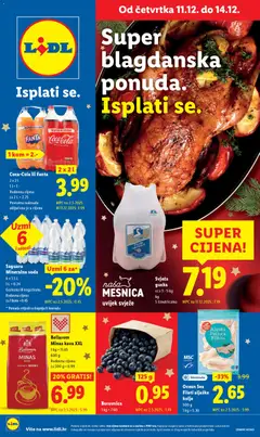 Lidl - Super ponuda - Pregled kataloga iz trgovine Lidl, vrijedi od 11.12.2025
