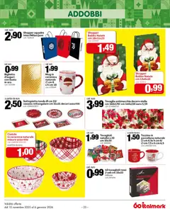 Anteprima del volantino Italmark Giochi catalogo valido a partire dal 10.11.2025 | Pagina: 23 | Prodotti: Tazzina, Vassoio, Tovaglia
