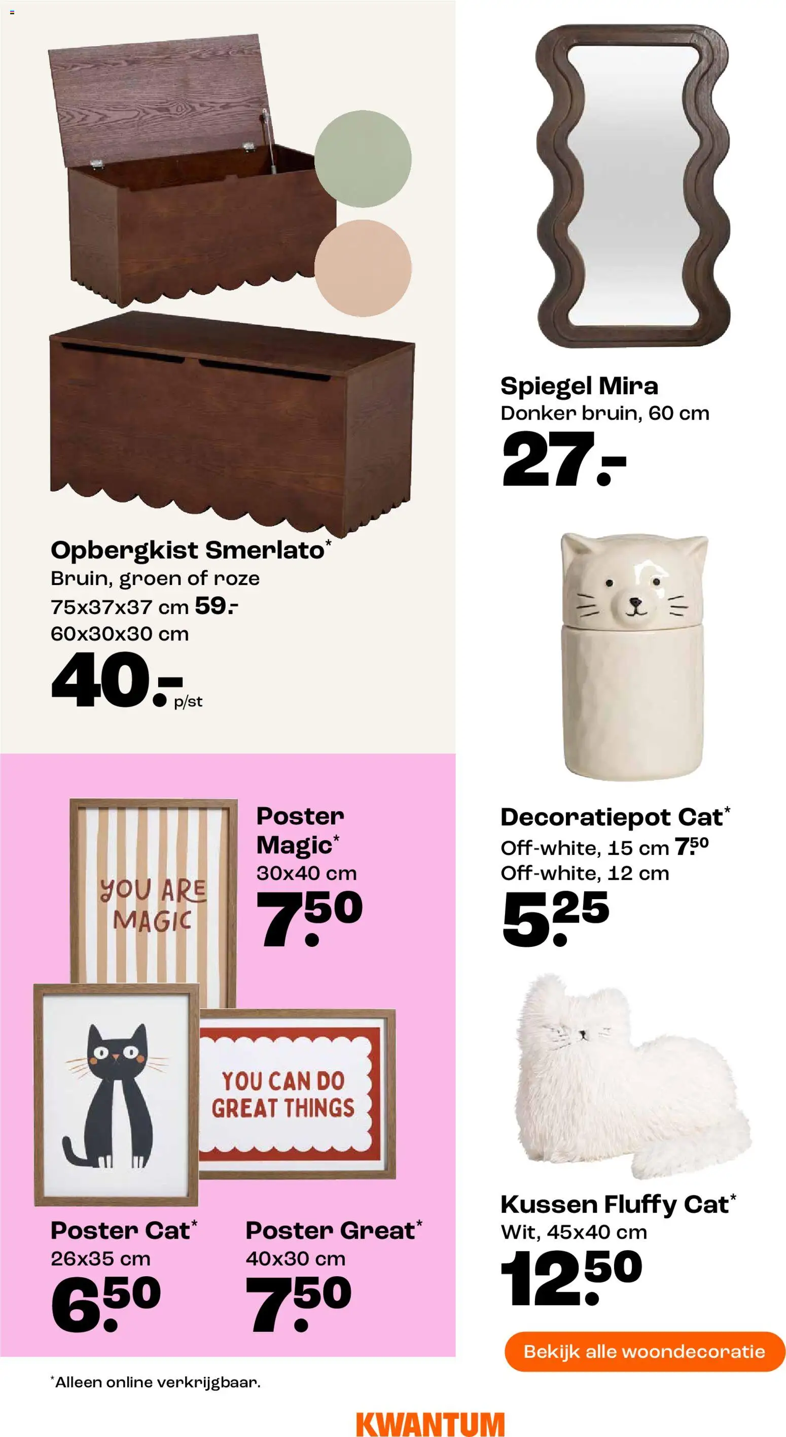 {H1} | Pagina: 6 | Producten: Kussen, Spiegel