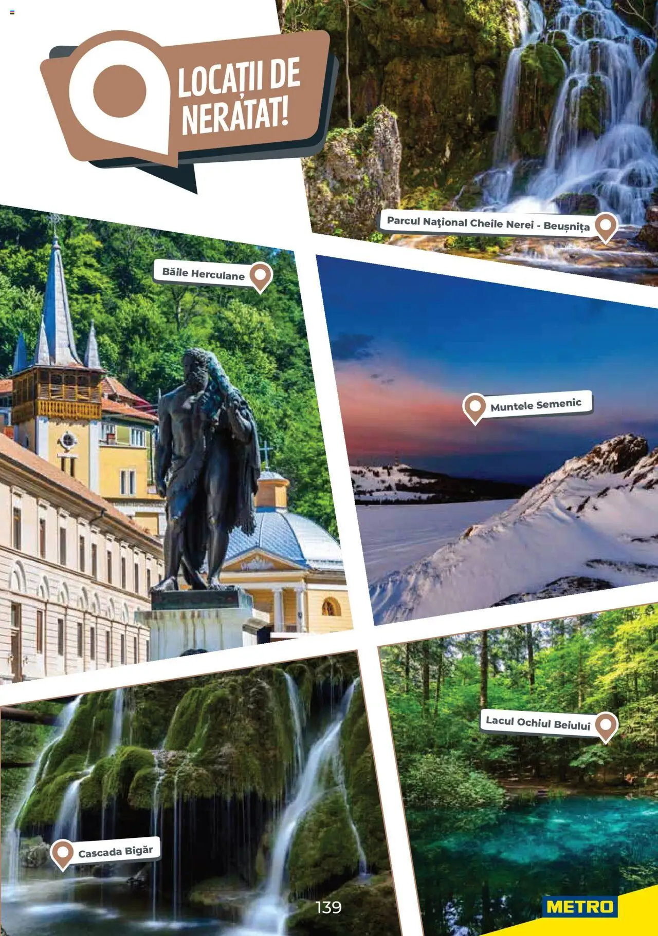 Metro catalog - Ghid de călătorie România – valabil de la 01.08.2025 | Pagină: 139