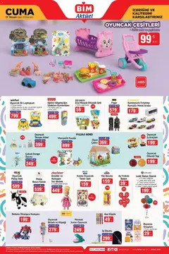 17.04.2026 tarihinden itibaren geçerli olan BİM kataloğu önizlemesi | Sayfa: 3 | Ürünler: Yastık, Pil, Oyun