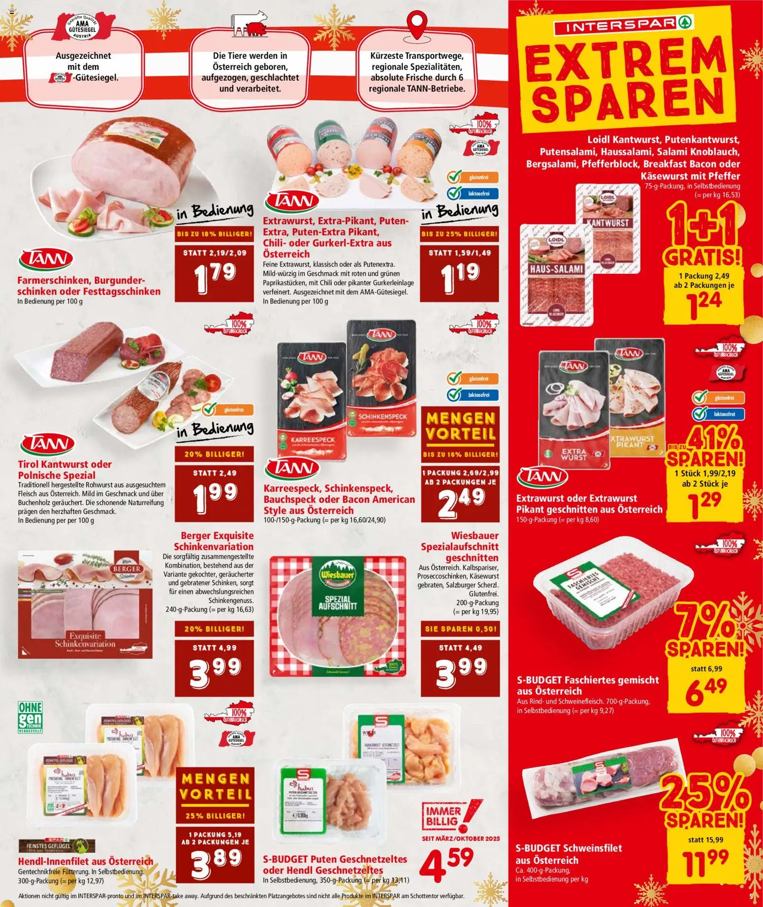 Interspar Flugblatt - Steiermark gültig ab 18.12.2025 | Seite: 5 | Produkte: Pfeffer, Knoblauch, Chili, Salami
