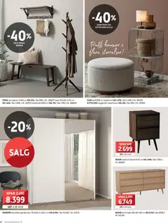 Forhåndsvisning av Bohus kundeavis gyldig fra 01.01.2026 | Side: 22 | Produkter: Puff, Stumtjener, Hattehylle, Hylle