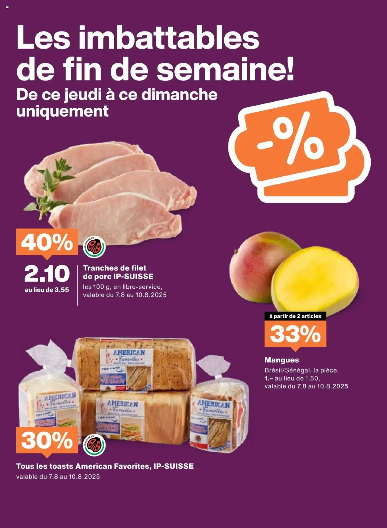Migros - Magazin FR ab 05.08.2025 | Seite: 16 | Produkte: Mango