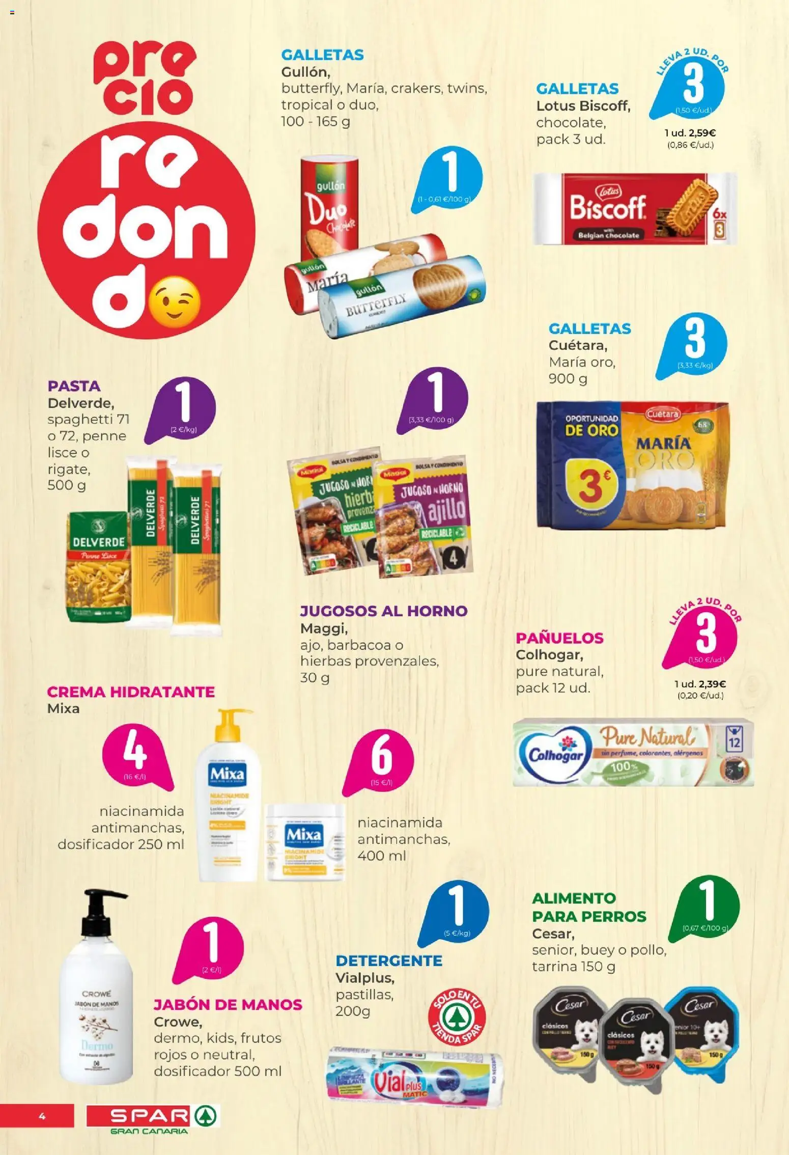 Spar - folleto │ válido desde el 23.01.2026 | Página: 4 | Productos: Jabón, Pasta, Bolsa, Horno