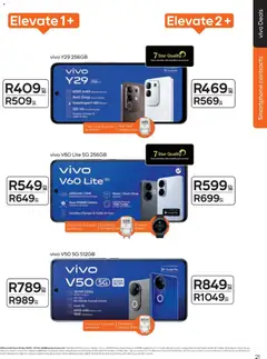 Cell C specials catalogue – valid from 01.12.2025 | Page: 23 | Products: Smartphone, Cable, Connector, Water