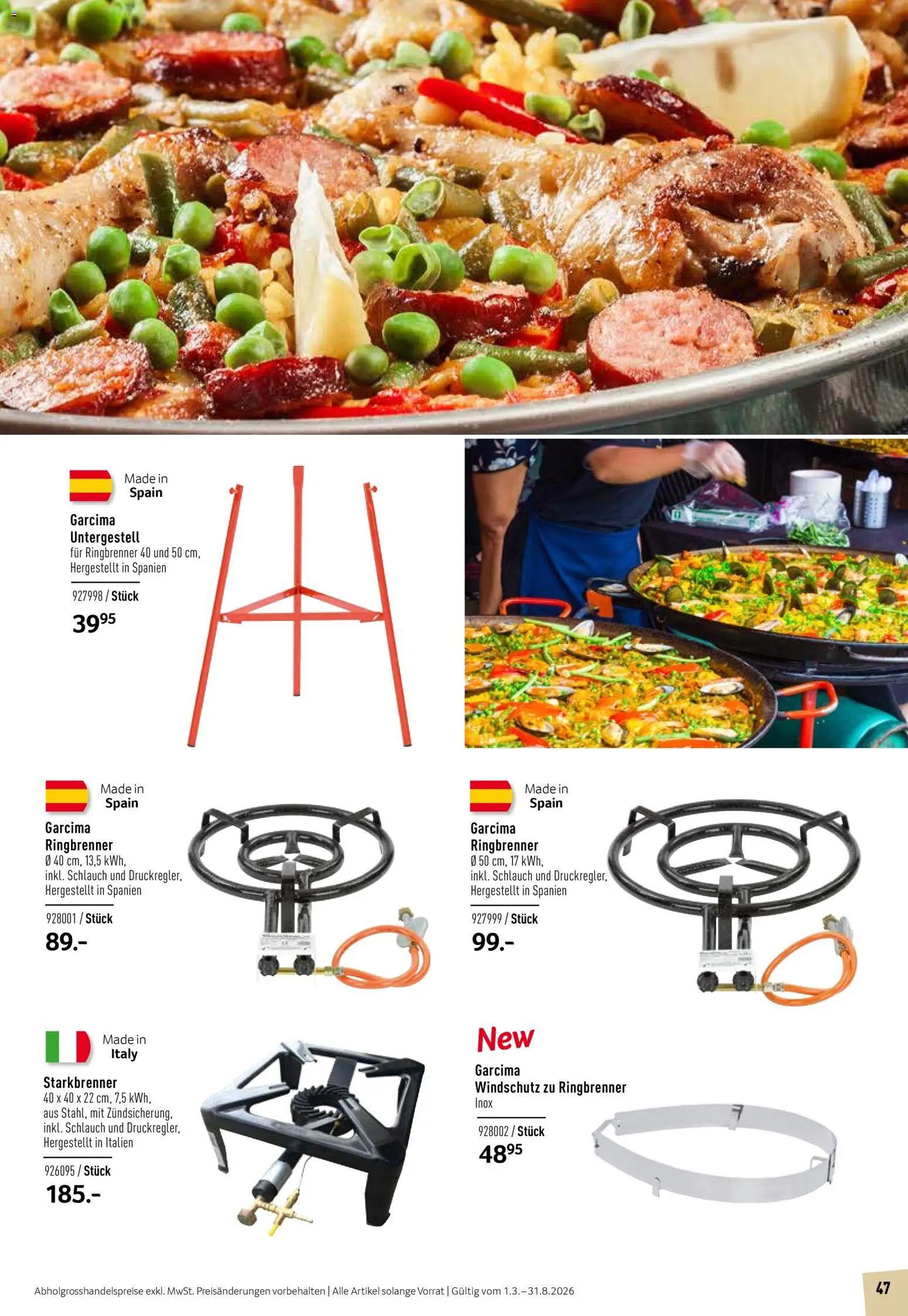 Prodega Aktionen Outdoor-Ausstattung – gültig ab 01.03.2026 | Seite: 47