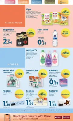 Vista previa Clarel - folleto válido desde el 10.12.2025 | Página: 15 | Productos: Champú, Leche, Café, Papel higienico