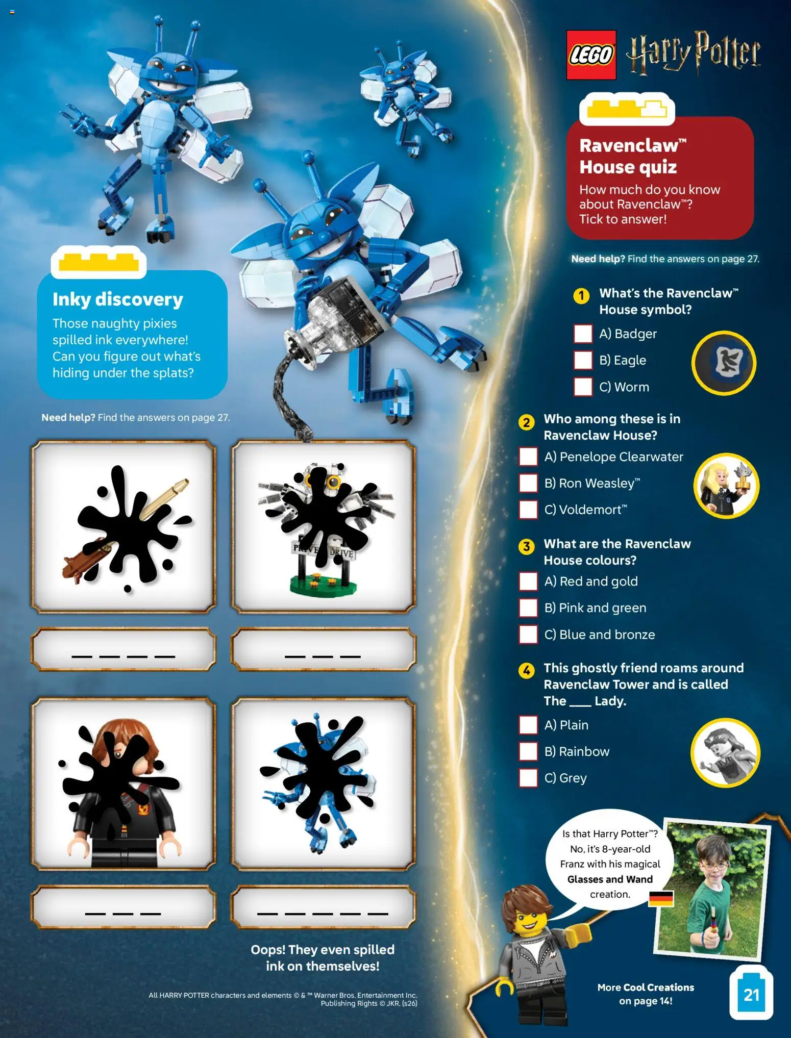 Lego The Magazine Jan-Mär 8+ gültig ab 01.01.2026 | Seite: 21