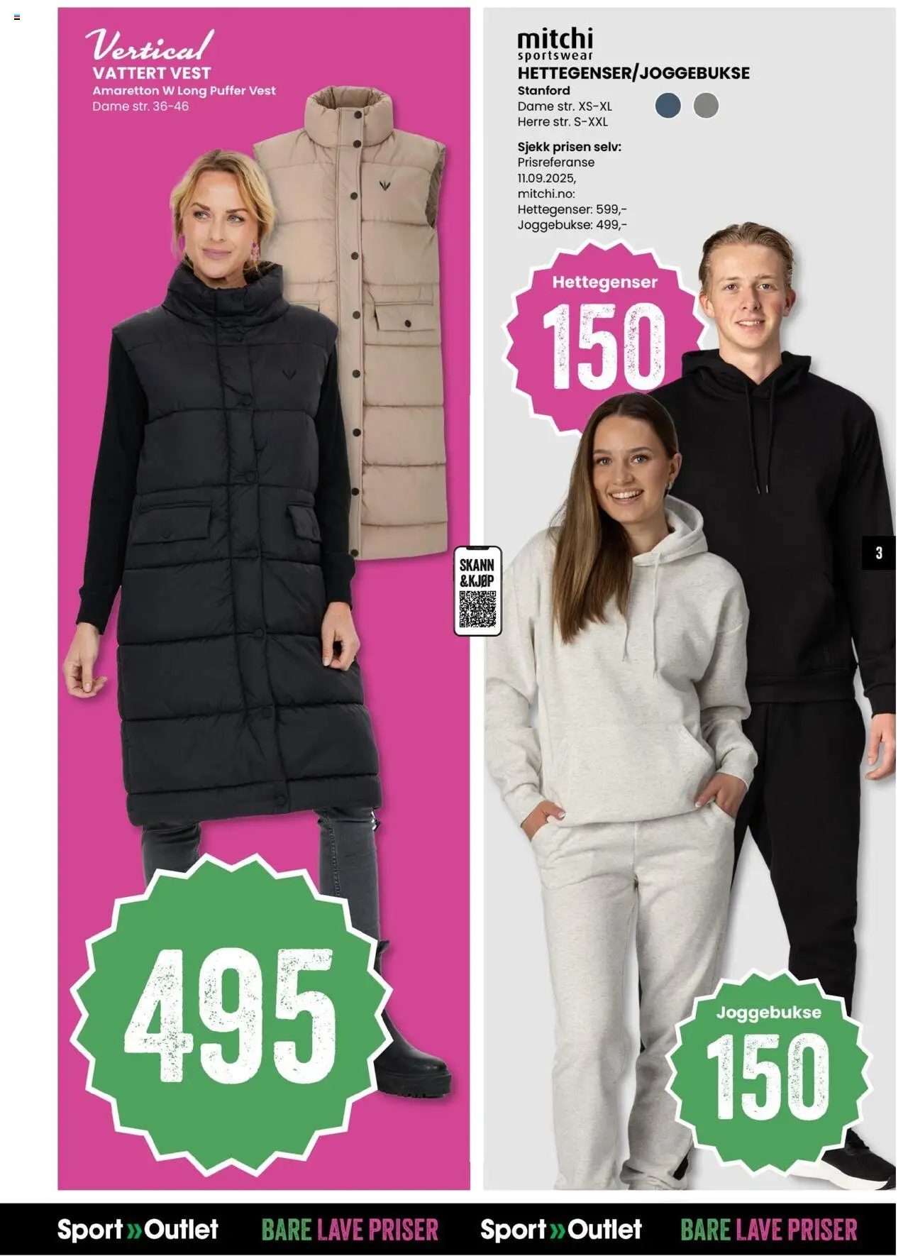{H1} | Side: 3 | Produkter: Hettegenser, Vest