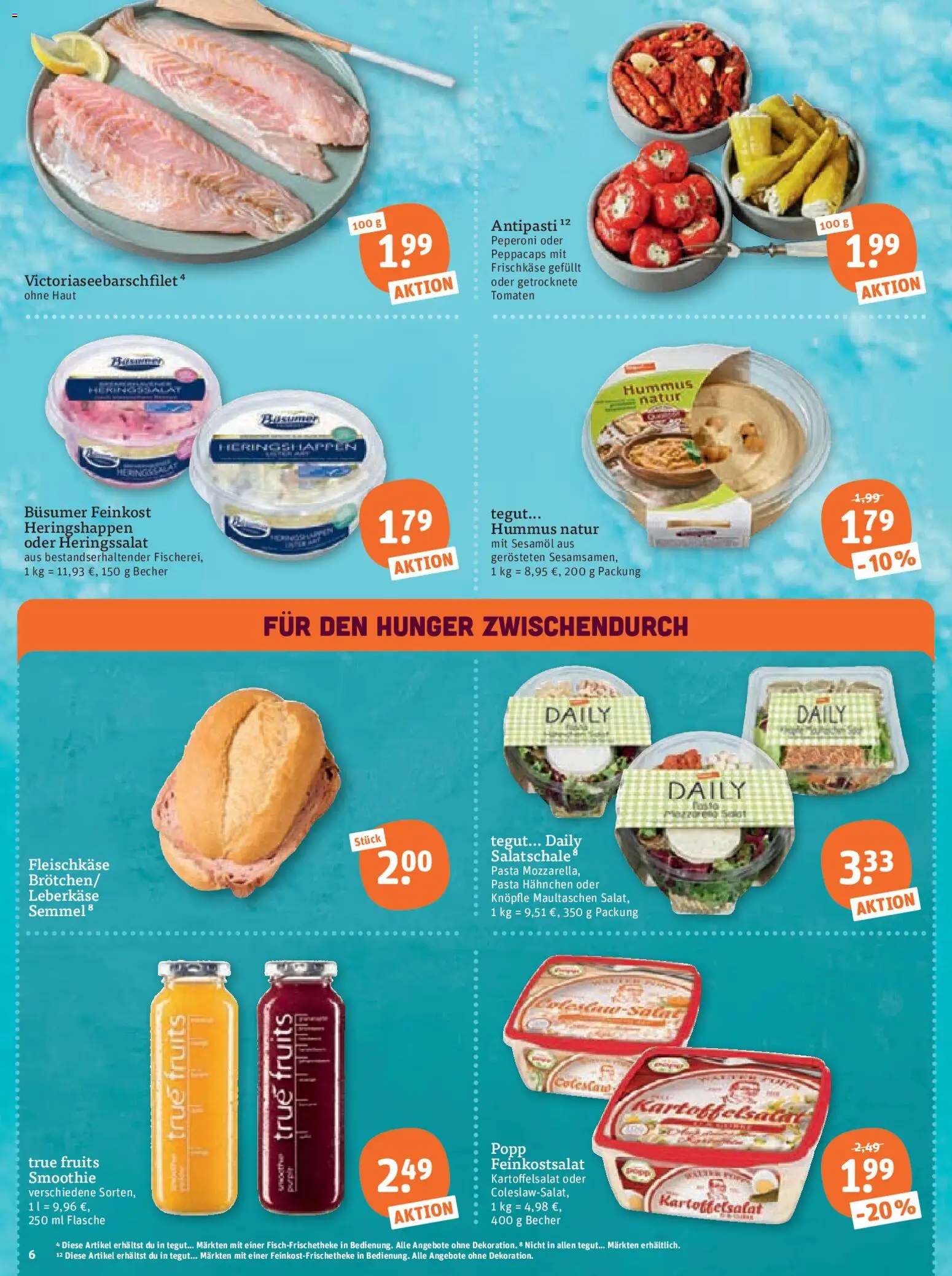 Tegut Prospekt 	 – gültig ab 10.04.2026 | Seite: 8 | Produkte: Tomaten, Pasta, Maultaschen, Leberkase