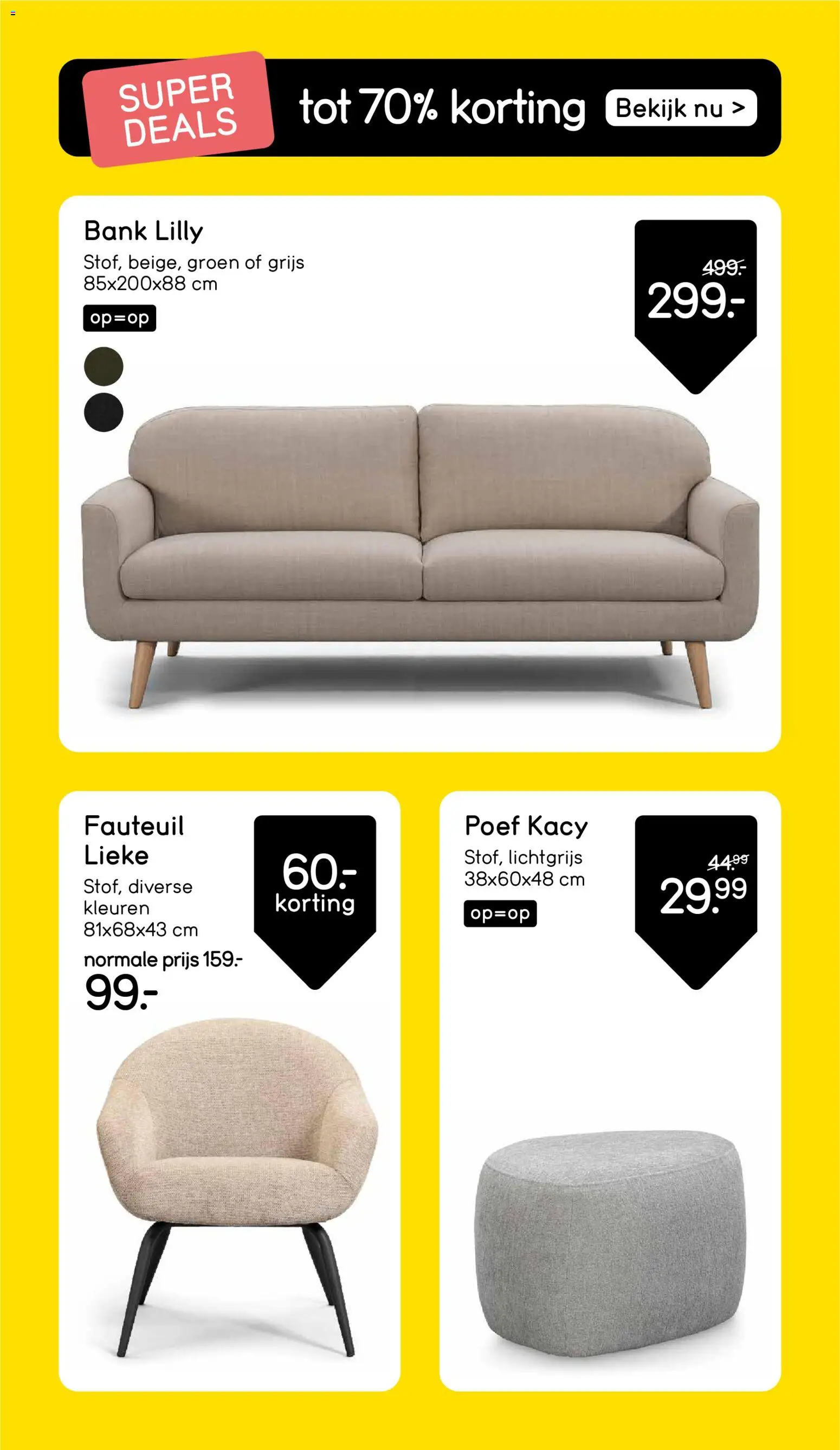 {H1} | Pagina: 22 | Producten: Bank, Fauteuil