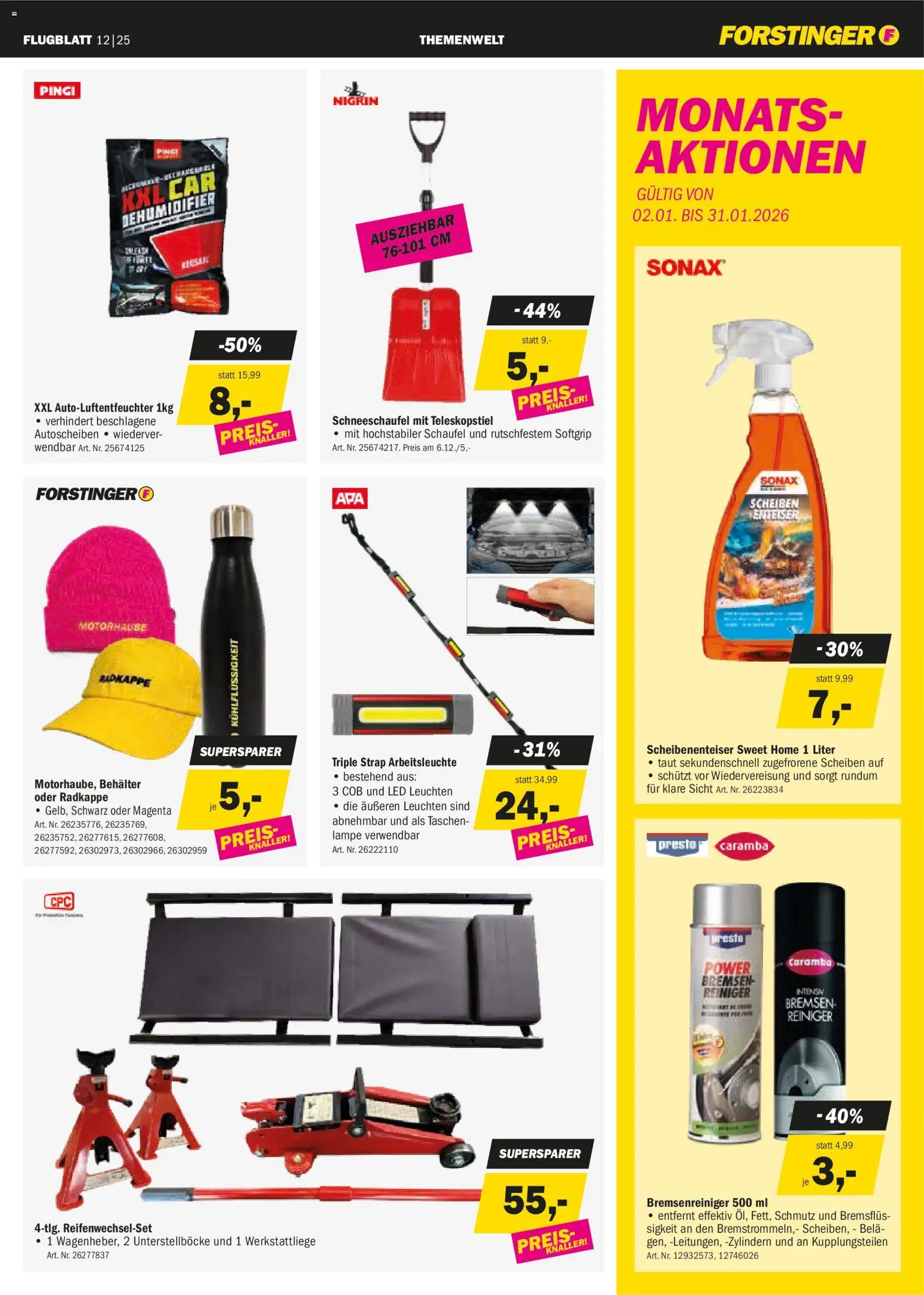 Forstinger Flugblatt gültig ab 17.12.2025 | Seite: 5 | Produkte: Lampe