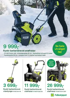 Forhåndsvisning av Felleskjøpet kundeavis gyldig fra 10.11.2025 | Side: 4 | Produkter: Сантехнічне кріплення, Dartpilar, Batteri