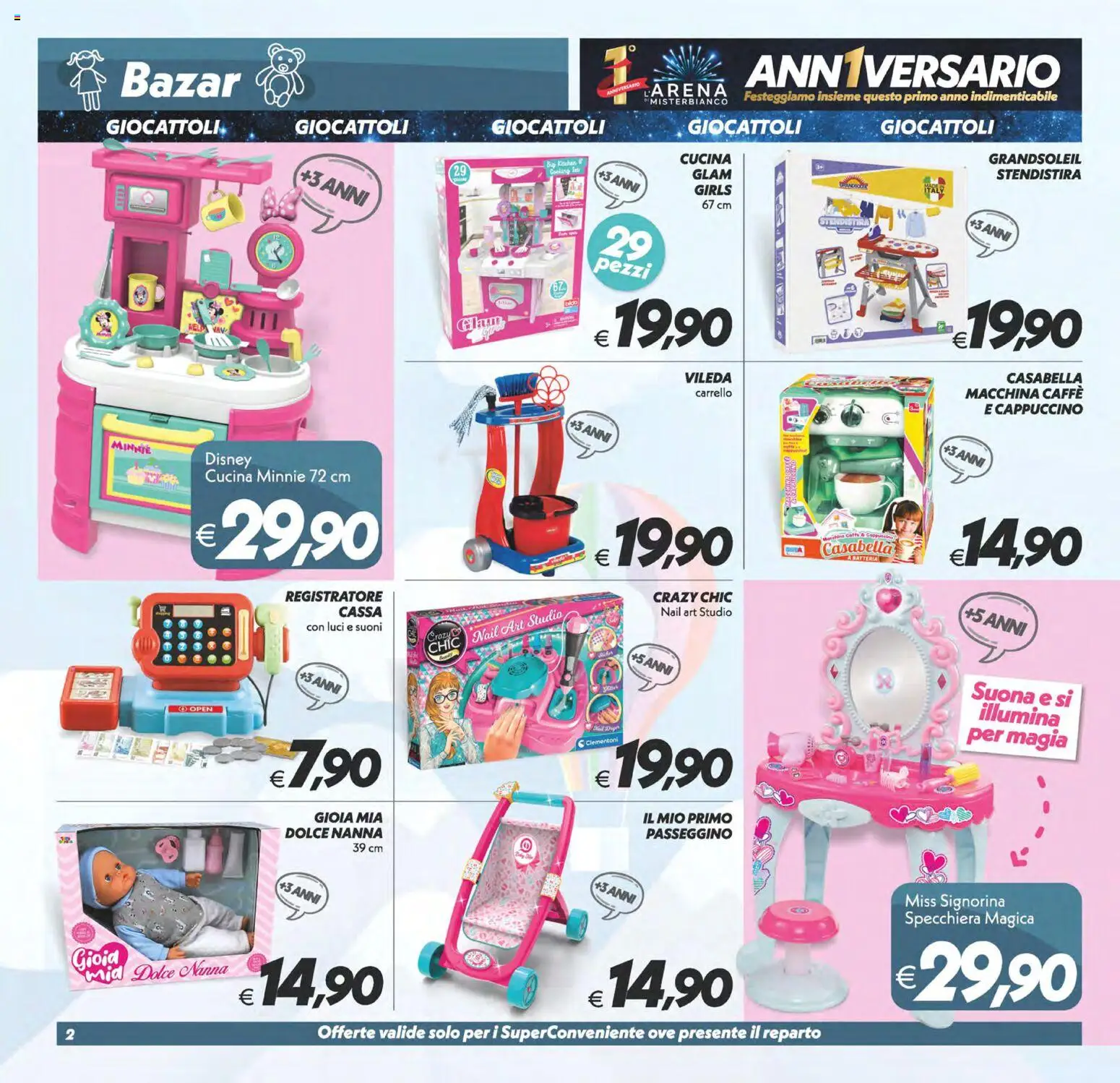 Volantino SuperConveniente del 24.10.2025 | Pagina: 27 | Prodotti: Caffè, Carrello, Passeggino, Batteria