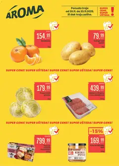 Aroma Market vikend ponuda - pregled Aroma Market kataloga - važi od 20.11.2025